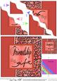 Fun and Funky Animal Print Wavy Corner Side Stacker Topper