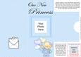 Add a Photo New Baby Girl with Easy Fold Frame
