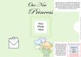 Add a Photo New Baby Girl with Easy Fold Frame