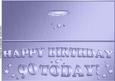 Large Dl 90th Birthday Quick Cut and Fold Card