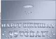 Large Dl 95th Birthday Quick Cut and Fold Card