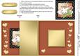 Coffee Time - No-hole Fold Back Card