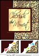 8 x 8 Fun and Funky Animal Print Scalloped Corner Topper