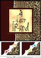 8 x 8 Fun and Funky Animal Print Scalloped Corner Topper