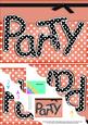 A5 Polka Dot Party Scallop Corner Side Stacker Topper