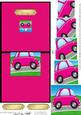 Funky Car - No-Hole Easy Over the Edge Card & Spiral Pyramid Topper