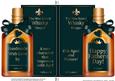 Fathers Day Whisky Bottle Shaped Card