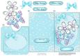 Fluttery Butterfly Lottery Wallet Card