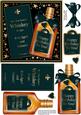 Birthday Whisky Quick Card with 3D Decoupage