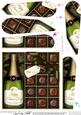 Fathers Day Champers N Chocs Fan Pyramage Topper