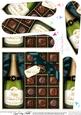Fathers Day Champers N Chocs Fan Pyramage Topper