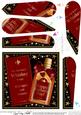Fathers Day Whisky Fan Pyramage Topper