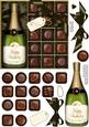 Birthday Champers Quick Card with 3D Decoupage