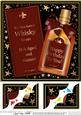 8 x 8 Birthday Whisky Scalloped Corner Topper