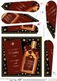 Fathers Day Whisky Fan Pyramage Topper