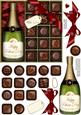 Fathers Day Champers Quick Card with 3D Decoupage