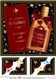 8 x 8 Birthday Whisky Scalloped Corner Topper