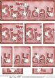 Dl Happy Birthday Denim N Daisies Felties Side Stacker