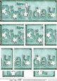 Dl Happy Birthday Denim N Daisies Felties Side Stacker