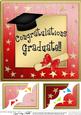8 x 8 Congratulations Graduate Scalloped Corner Topper