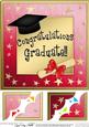 8 x 8 Congratulations Graduate Scalloped Corner Topper