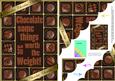 A5 Chocolate Greetings Scallop Corner Stacker
