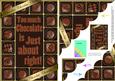 A5 Chocolate Greetings Scallop Corner Stacker