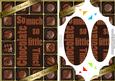 A5 Chocolate Greetings Scallop Corners N Pyramage