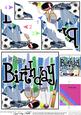 Birthday Sports N Games Wavy Corner Side Stacker Topper