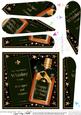 Birthday Whisky Fan Pyramage Topper