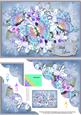 A5 with Love Flowers N Butterfly Scallop Corner Stacker