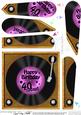 40th Birthday Record Fan Pyramage Topper