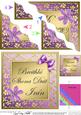 Floral Elegance Irish Gaelic Birthday Daughter