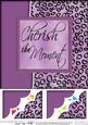 8 x 8 Fun and Funky Animal Print Scalloped Corner Topper