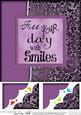 8 x 8 Fun and Funky Animal Print Scalloped Corner Topper