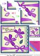 Birthday Flowers N Lace Wavy Corner Side Stacker