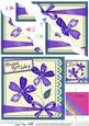 Birthday Flowers N Lace Wavy Corner Side Stacker