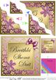 Floral Elegance Irish Gaelic Happy Birthday