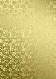 Gold Metallic Flowers Matching Backing Paper