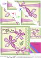 Birthday Flowers N Lace Wavy Corner Side Stacker