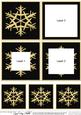 Christmas Snowflake Tunnel Topper