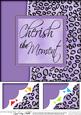 8 x 8 Fun and Funky Animal Print Scalloped Corner Topper