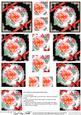Rose and Lace Pyramage Sheet