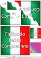 Flying the Flag Italian Happy Birthday Godson