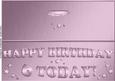 Large Dl 6th Birthday Quick Cut and Fold Card
