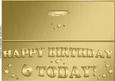 Large Dl 6th Birthday Quick Cut and Fold Card
