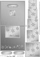 Elegant Christmas Snowflakes - No-Hole Easy Over the Edge Card & Spiral Pyramid Topper