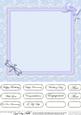 Dreamy Dragonflies Matching 8 x 8 Insert Panel and Greetings