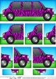 Dl Zebra Stripe Stretch Limousine with Side Stacker Topper