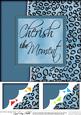 8 x 8 Fun and Funky Animal Print Scalloped Corner Topper